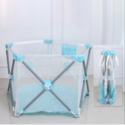 Extralink Kids Playpen, Foldable Playground and Dry Pool for Kids 140x68cm k-461 - Image 2