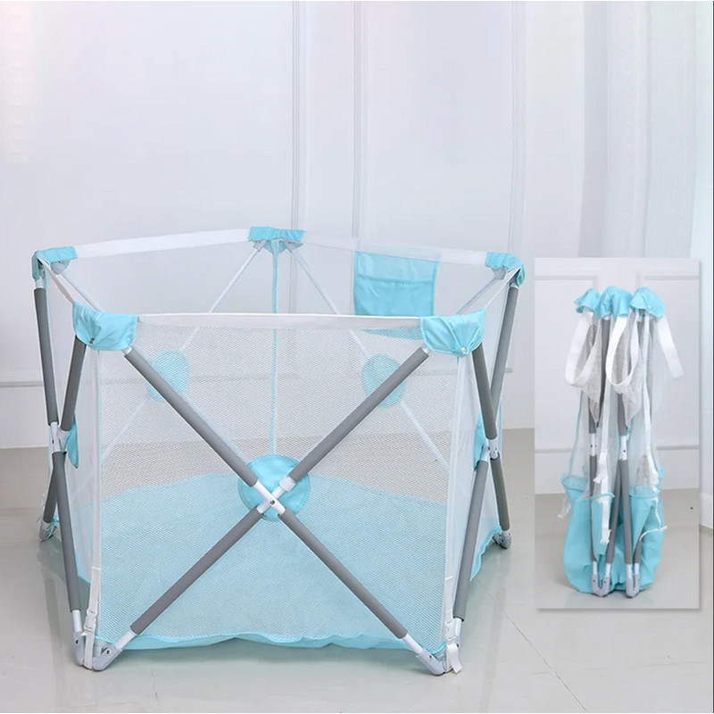 Extralink Kids Oyun Parkı, Katlanabilir Oyun Alanı ve Kuru Havuz 140x68cm k-461 - Görsel 2