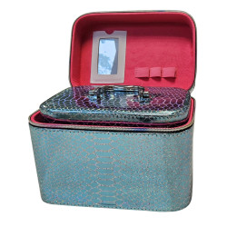 Extralink Lifestyle Damen Kosmetiktasche Organizer Make-up Koffer 3-in-1 247 - Bild 2