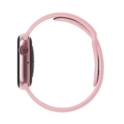 EXTRALINK LIFESTYLE SMARTWATCH WATCH9 PINK CASE + BLACK/PINK BAND - Immagine 4