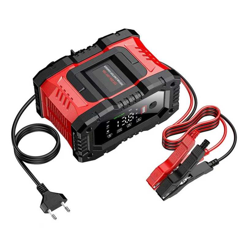 EXTRALINK INTELIGENTNY PROSTOWNIK SAMOCHODOWY Z TRYBEM NAPRAWY AGM 12V 24V 20A - Imagem 3