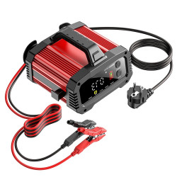 EXTRALINK INTELIGENTNY PROSTOWNIK SAMOCHODOWY Z TRYBEM NAPRAWY AGM 12V 24V 25A - Imagem 2
