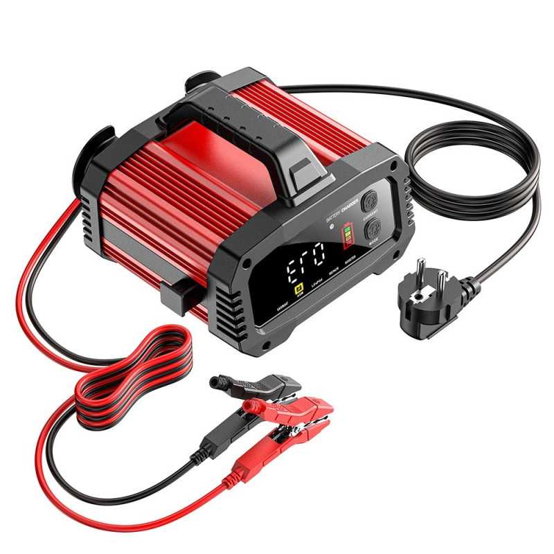 EXTRALINK INTELIGENTNY PROSTOWNIK SAMOCHODOWY Z TRYBEM NAPRAWY AGM 12V 24V 25A - Imagem 2
