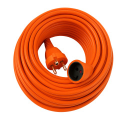 EXTRALINK POWERLINK PRZEDŁUŻACZ ZASILAJĄCY SIECIOWY 50M POMARAŃCZOWY Z UZIEMIENIEM 3 x 1,5 mm2 - Imagem 2