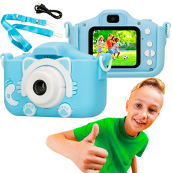 Extralink Kids Camera H27 Dual Blue | Kamera | 1080P...
