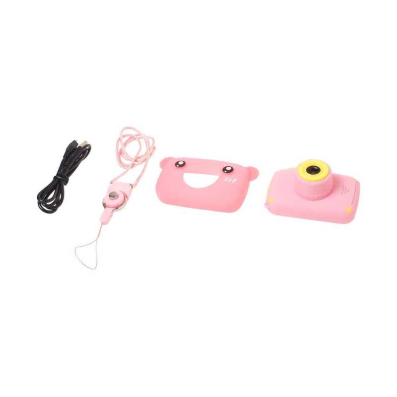 Câmera Digital Extralink Kids H25 Rosa, 1080P 30fps, Tela de 2.0" - Imagem 4