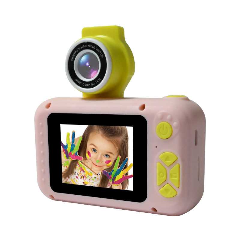Denver KCA-1350 Pink | Kids digital camera | Flip lens, 2" LCD screen, 400mAh battery - Image 2