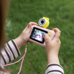 Extralink Kids Camera H135 Rosa | Cámara digital | selfie, 1080P, pantalla de 2,0 pulgadas - Imagen 7