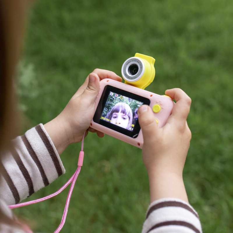Extralink Kids Camera H135 Rosa | Câmara digital | selfie, 1080P, ecra de 2,0 - Imagem 7