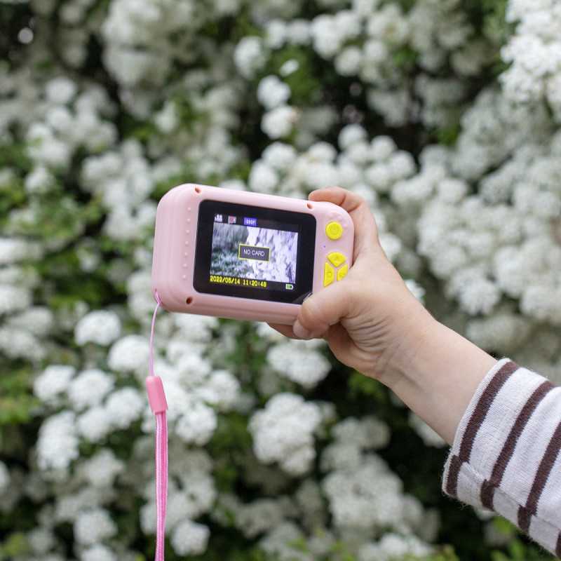 Extralink Kids Camera H135 Rosa | Digitalkamera | selfie, 1080P, 2.0" Display - Bild 8