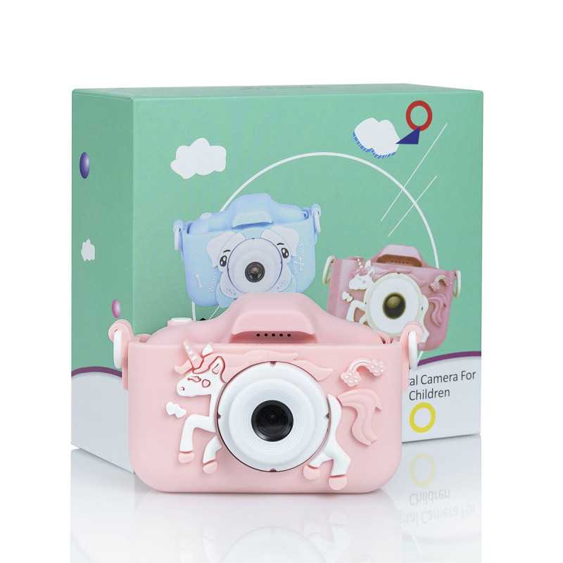 Extralink Kids Camera H29 Single Rosa | Máquina fotográfica digital | 1080P 30fps, ecra de 2,0" - Imagem 6