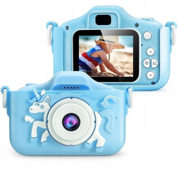 Extralink Kids Camera H29 Single Blu | Fotocamera digitale | Display 1080P 30 fps, 2,0". - Immagine 2