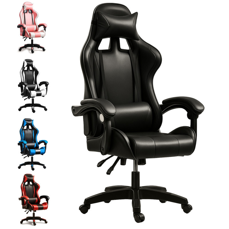 Extralink Gaming | Gaming chair | office, swivel, black, G-524 - Image 3