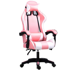 Extralink Gaming | Cadeira de jogos | escritório, giratório, balde, rosa e branco, G-525 - Imagem 2