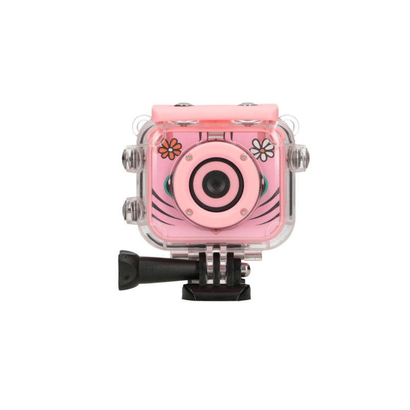 Extralink Kids Kamera H18 Pembe, 1080P 30fps, IP68, 2.0" Ekran - Görsel 3