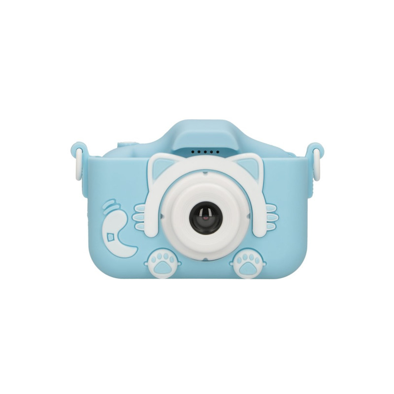 Extralink Kids Kamera H27 Single Dijital Kamera Mavi, 1080P 30fps, 2.0" Ekran - Görsel 3
