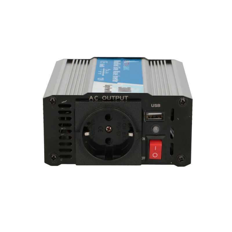 Принтер напряжения Extralink OPIM-300W, 12V автомобильный инвертор, 300W модифицированная синусоида - Изображение 6