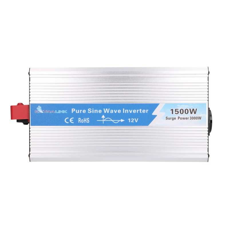 Extralink OPIP-1500W | Spannungswandler | 12V, 1500W reiner Sinus - Bild 7