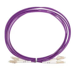 Extralink Patch Kablo LC/UPC-LC/UPC, Çok Modlu, OM4, Duplex, 3mm, 5m