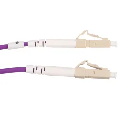 Extralink Patchkabel LC/UPC-LC/UPC, Multimode, OM4, Duplex, 3mm, 5m - Bild 2