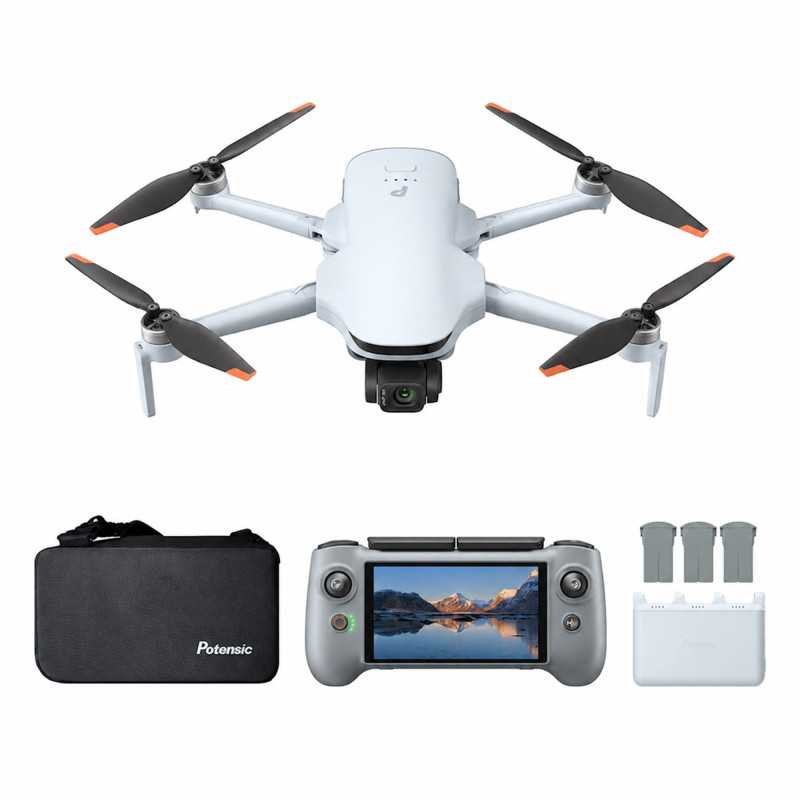POTENSIC ATOM 3 SCREEN REMOTE FLY MORE COMBO | DRON | SZARY - Изображение 2