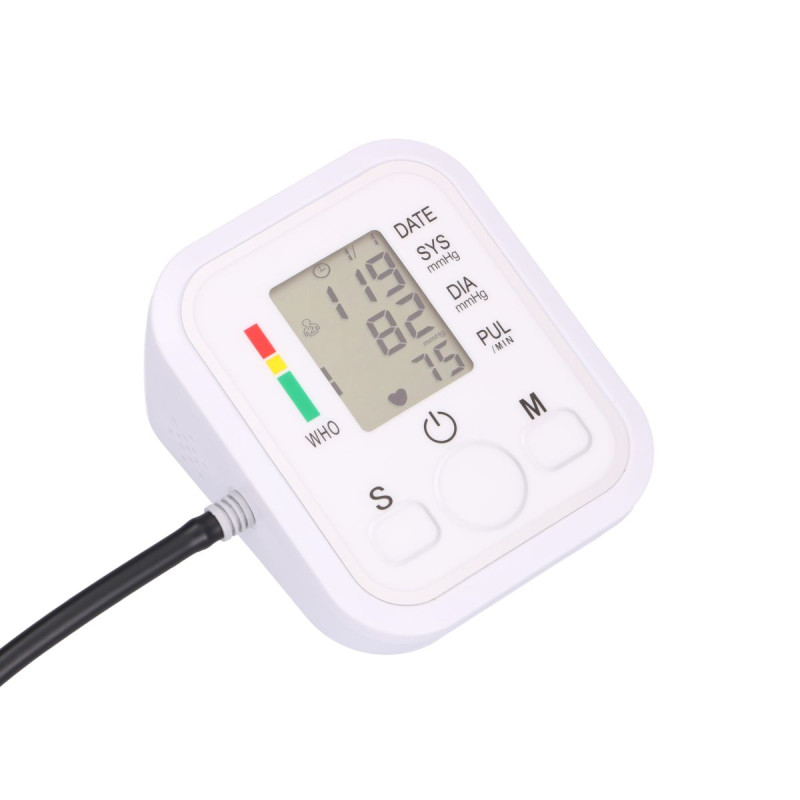 Extralink Smart Life K-4S Oberarm Blutdruckmessgerät, Weiß - Bild 4