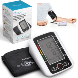 Medidor de Press&atilde;o Arterial Extralink Smart Life K-69, Preto