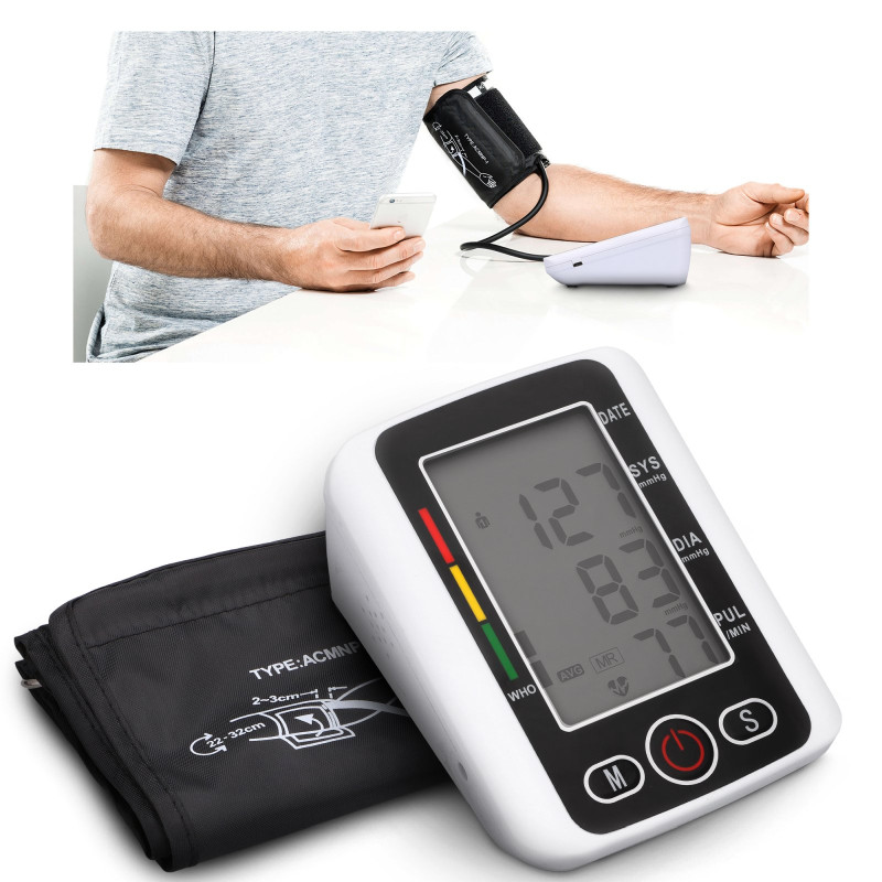 Tonometr Extralink Smart Life K-69, Černý - Obrázek 2