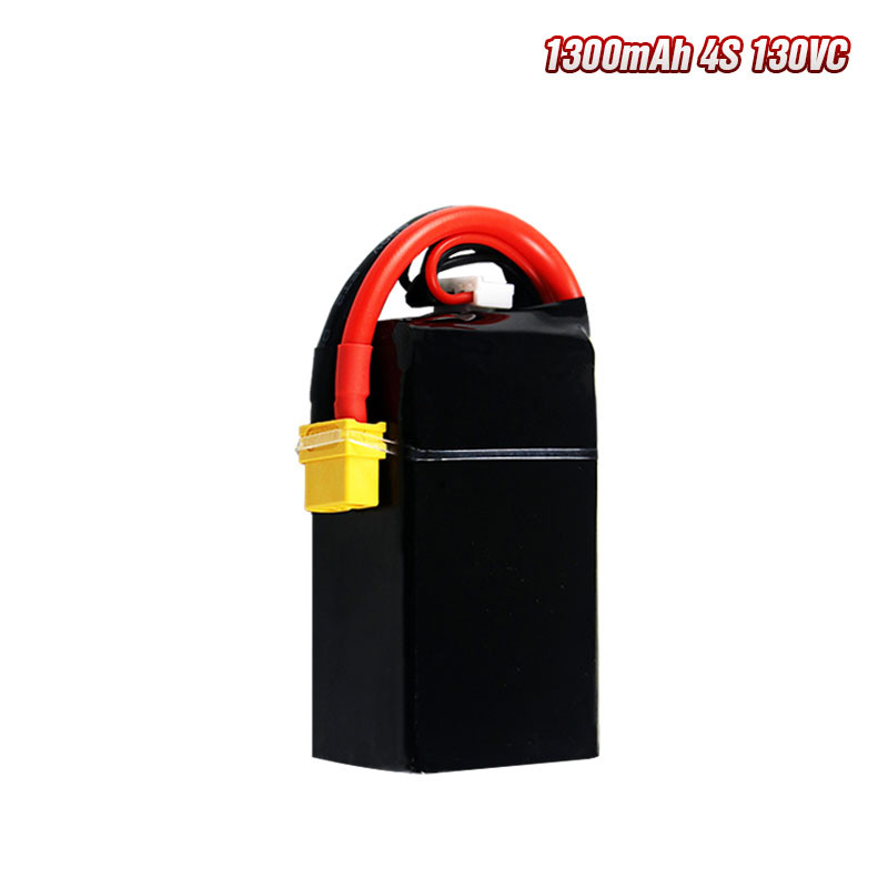 Extralink LiPo 4S 1300mAh XT60 130C | Batteria per droni FPV RC | auto RC, aerei RC, veicoli RC telecomandati - Immagine 2