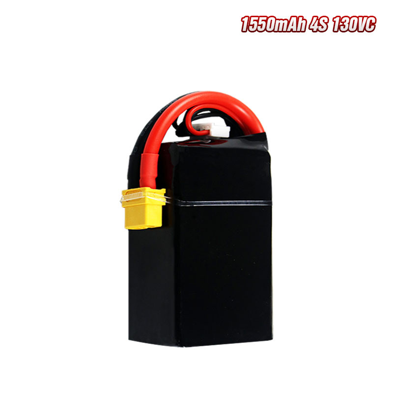 Extralink LiPo 4S 1550mAh XT60 130C | Batteria per droni FPV RC | auto RC, aerei RC, veicoli RC telecomandati - Immagine 2