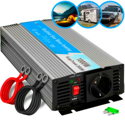 Extralink OPIM-1000W | Convertidor de voltaje | 12V,...