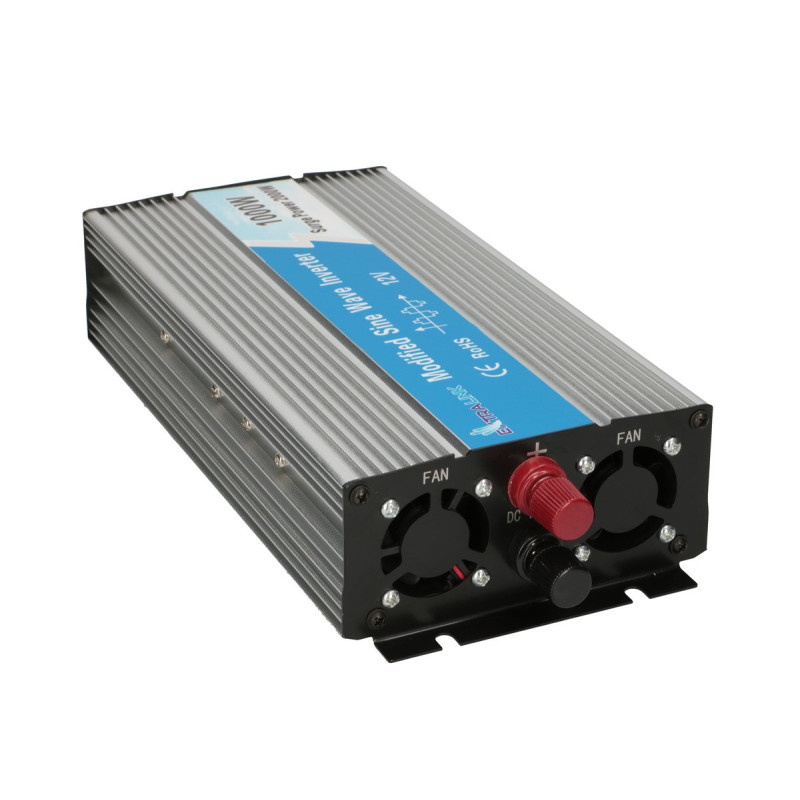 Extralink OPIM-1000W | Spannungswandler | 12 V, 1000 W modifizierter Sinus, USB-A, USB Type C - Bild 2