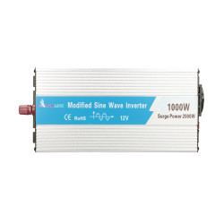 Extralink OPIM-1000W | Convertidor de voltaje | 12V, 1000W sinusoidal modificada, USB-A, USB Type C - Imagen 3