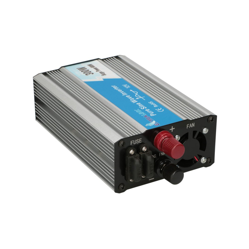Extralink OPIP-300W | Convertidor de voltaje | 12V, 300W sinusoidal pura, USB-A, USB Type C - Imagen 2