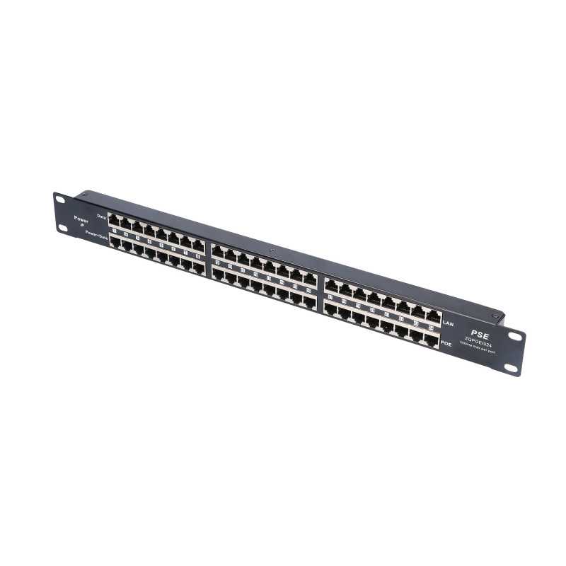 Extralink 24 Port | PoE Injector | 24x 100Mb/s RJ45, Rackmount - Image 4