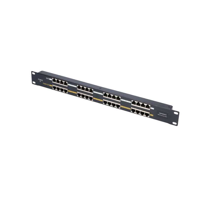 Extralink 16 Port PoE Injector, 16x 100Mb/s RJ45, Rack Kasa - Görsel 4