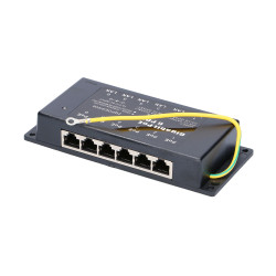 Extralink 6 Portový | Gigabit PoE Injector | 6x 1000Mb/s RJ45 - Obrázek 4