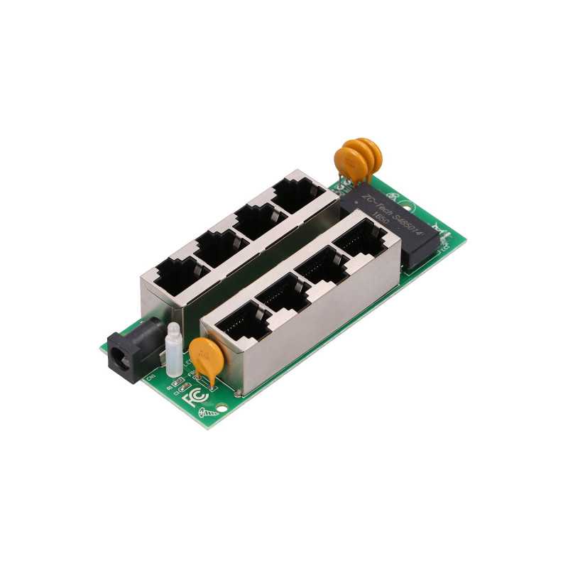 Extralink Gigabit PoE Injector 4 Port, 4x 1000Mb/s RJ45 - Görsel 7