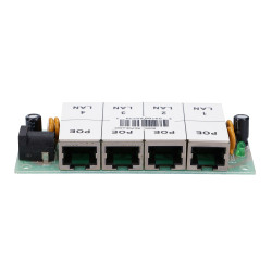 Extralink 4 Puertos | PoE Inyector | 4x 100Mb/s RJ45, Sin caja - Imagen 4