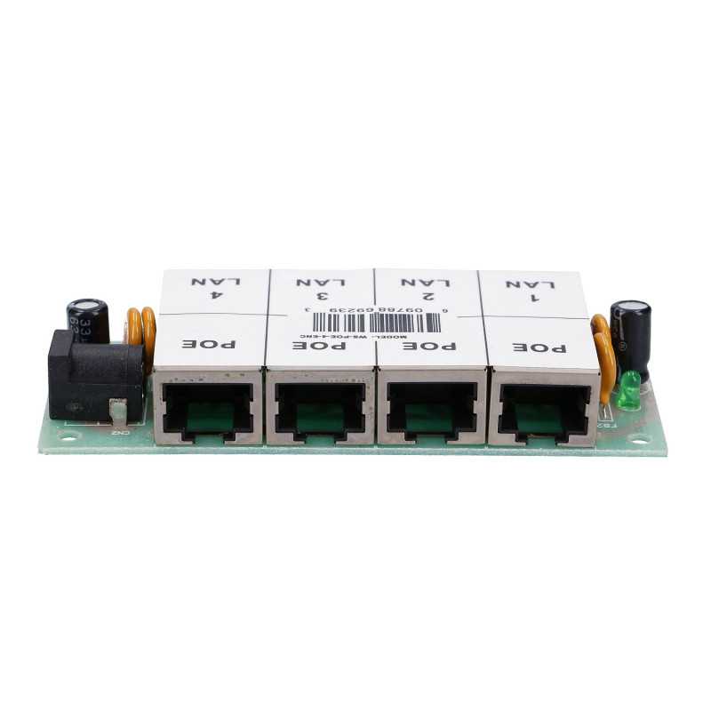 Extralink 4 Portas | PoE Injector | 4x 100Mb/s RJ45, Sem caixa - Imagem 4
