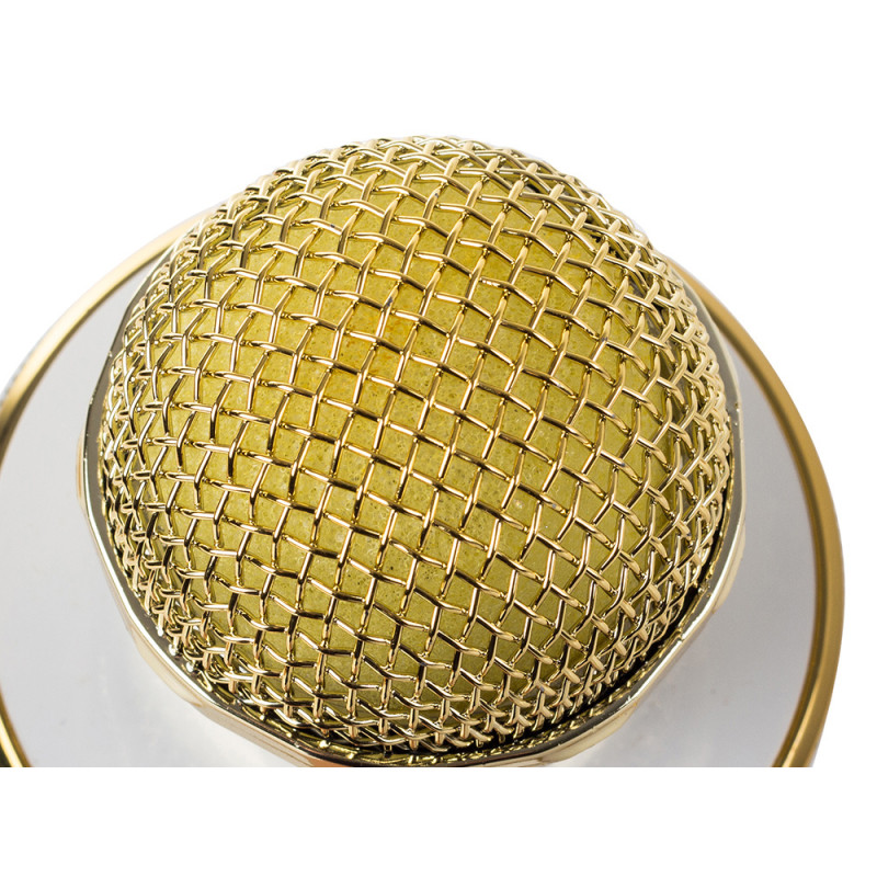 Extralink | Microfono senza fili | con altoparlante, Bluetooth, oro - Immagine 5