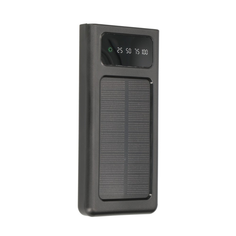 Extralink EPB-091 10000mAh Schwarz | Powerbank | Solar Power bank, USB-C - Bild 4