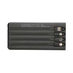 Extralink EPB-091 10000mAh Schwarz | Powerbank | Solar Power bank, USB-C - Bild 6