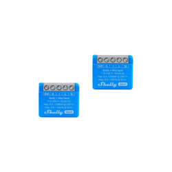 Shelly 1 Mini Gen4 2-Pack | Moduł przekażnikowy | WiFi,...