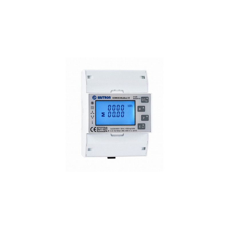 Accessori Solplanet // Contatore Energetico Trifase per Inverter Solplanet / Eastron SDM630-Modbus / Misura Diretta Fino a 100A