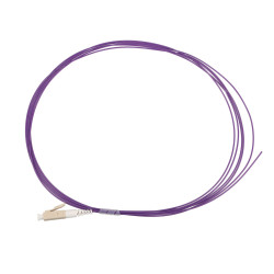 Pigtail Extralink LC/UPC, Многомодовый, OM4, 50/125, 2м, Легкая снятие изоляции