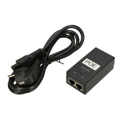 EXTRALINK POE-48-24W-G 48V 24W 0.5A GIGABIT POWER ADAPTER WITH AC CABLE 802.3AF/AT - Immagine 3