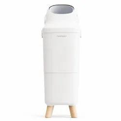 MOMCOZY DP01 DIAPER PAIL WITH PATENTED TRIPLE-SEAL ODOR CONTROL - Imagen 2