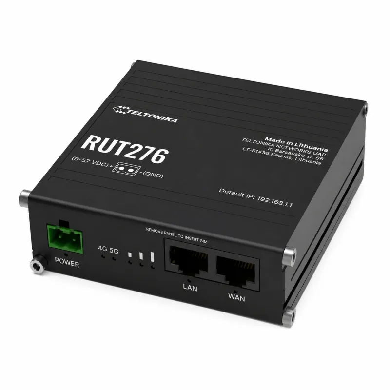 TELTONIKA RUT276 COMPACT REDCAP 5G ROUTER - Immagine 3