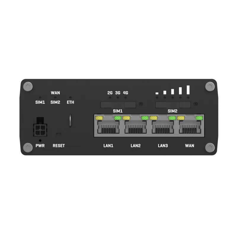4G LTE Yönlendirici Teltonika RUTM09, Cat 6, 4x GbE, GNSS, Çift SIM - Görsel 4